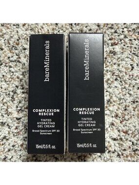 BareMinerals Complexion Rescue Tinted Hydrating Gel SPF 30 0.5 fl oz SUEDE 04